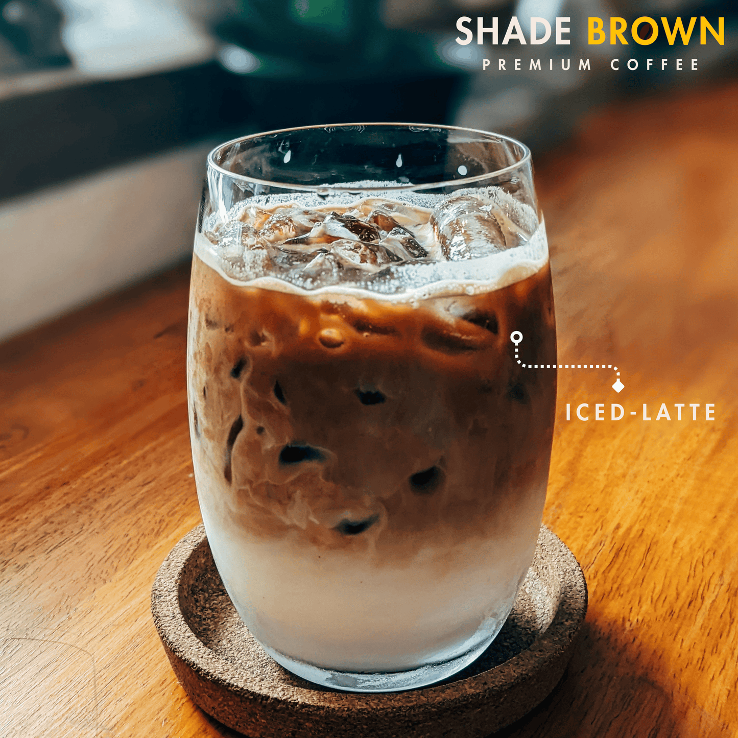 Shade Brown Freeze-Dried Instant Coffee - 100% Arabica, 50g | Gourmet Quality | Rich & Bright Flavor